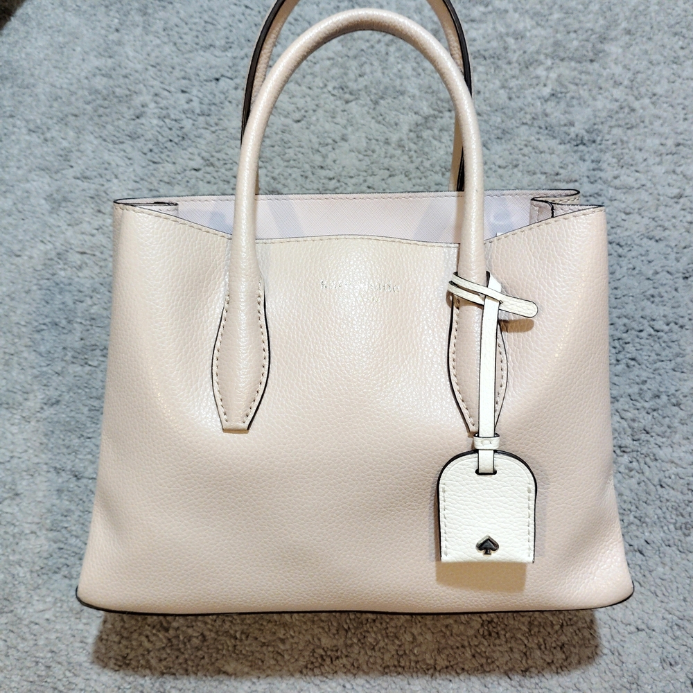 Kate Spade Eva small satchel in blush pink 